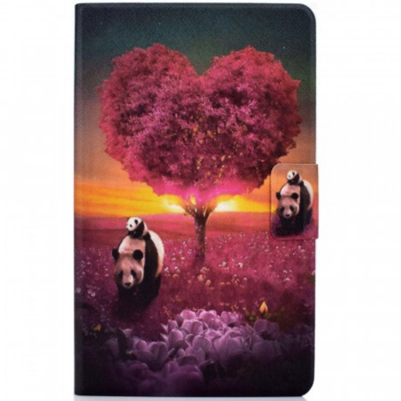 Κάλυμμα Samsung Galaxy Tab A8 (2021) Panda Heart